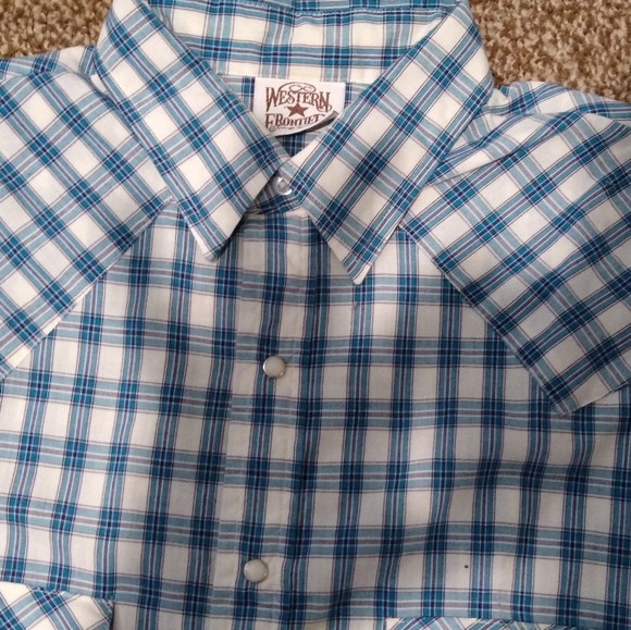 Men's Western Style Snap-Down shirt - Picture 2 of 4